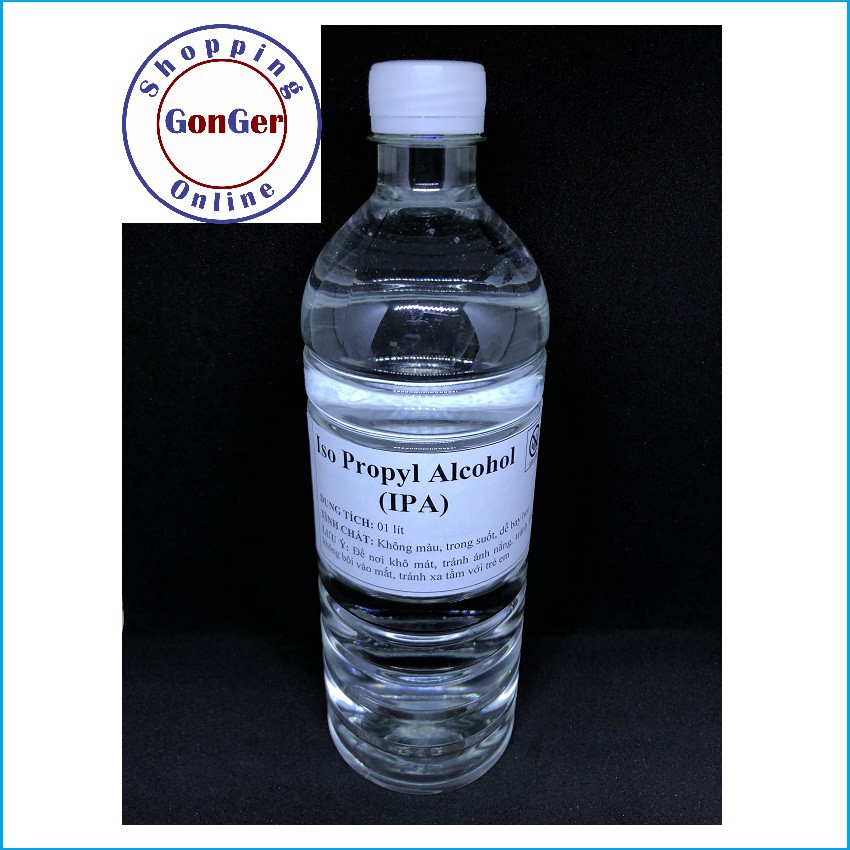 Cồn IPA | Iso Propyl Alcohol | IPA tech Korea, Taiwan, Japan | C3H8O | GonGer Shopping Online