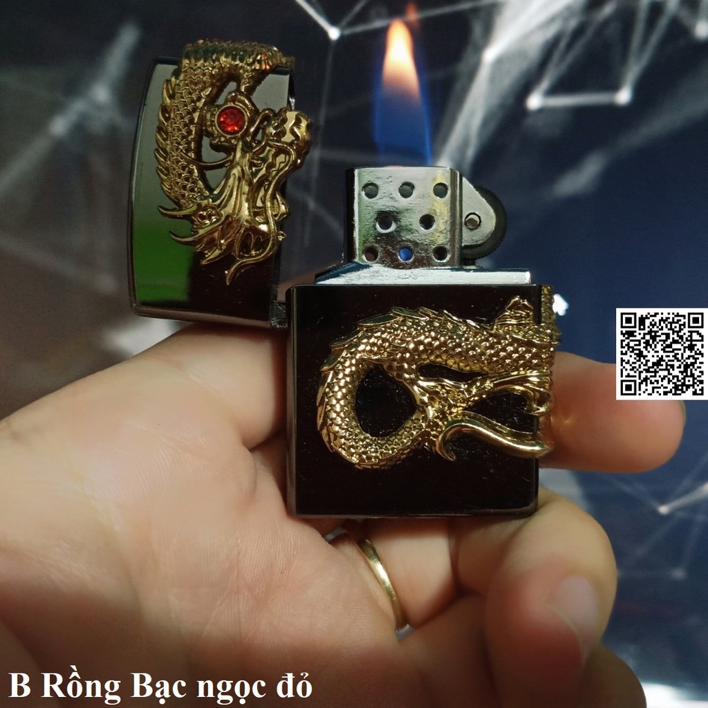 Hột-Quẹt-Bật-Lửa-G--as zipo hình dragon 3D ngọc rồng Vuốt Rồng ( CÓ QUÀ TẶNG KÈM ) ID 1474