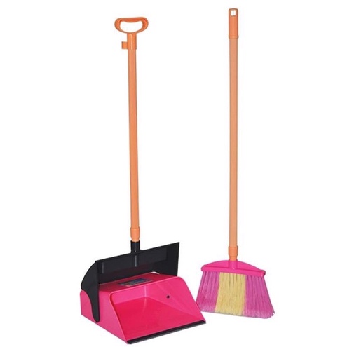 Bộ chổi + ky hốt rác Lion star DP-16 nhập khẩu Indonesia giao màu ngẫu nhiên