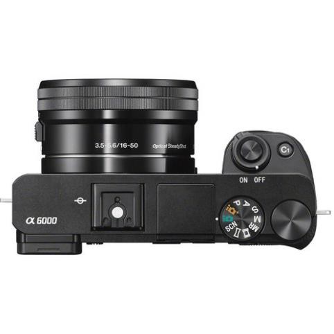 Máy ảnh Sony A6000 + Ống kính 16-50mm F/3.5-5.6 OSS (4 màu - Hàng chính hãng-tặng túi Sony, thẻ nhớ 16GB)