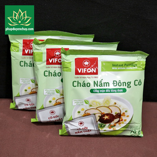 Thực Phẩm Chay - Cháo Nấm Đông Cô Vifon, Gói 70gr