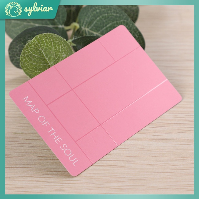 Bộ Thẻ Ảnh Mini Hình Bản Đồ Thế Giới Của BTS RM SUGA J-Hope JiMin Jung Kook Jin V