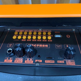 Loa karaoke bluetooth mini tặng micro không dây