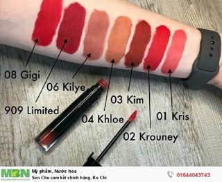 Son Chu Lipstick dạng kem