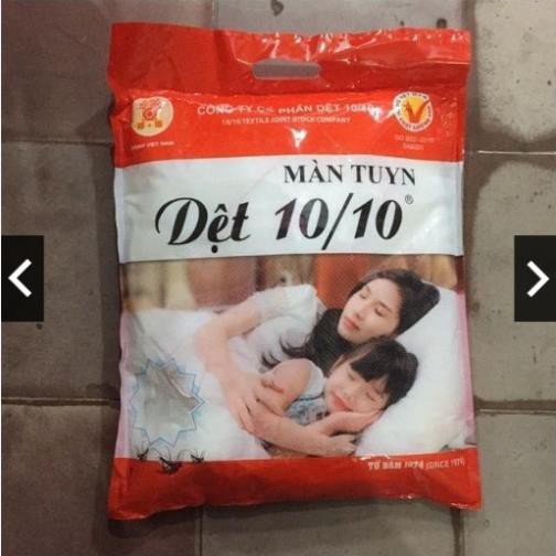 Màn Tuyn Chính Hãng 10/10, Màn Ngủ Chống Muỗi May 10 Hàng Nhà Máy, Màn Tuyn Cao Cấp