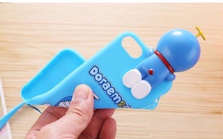 Ốp thú leo kitty doremon cho iphone