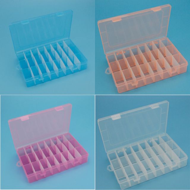 Hộp nhựa 10, 15, 24 ngăn tháo rời