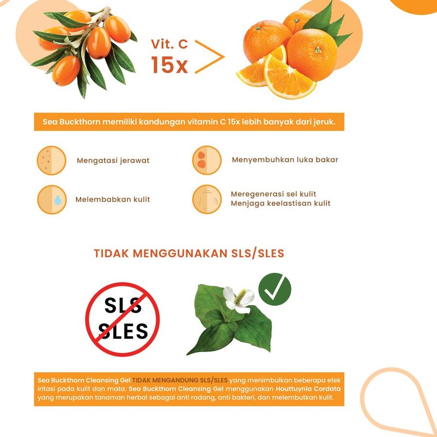 Flash Sale - Nước Hoa Hồng Dạng Gel Làm Sạch Da Mặt Dòng Sea Buckthorn!! | BigBuy360 - bigbuy360.vn