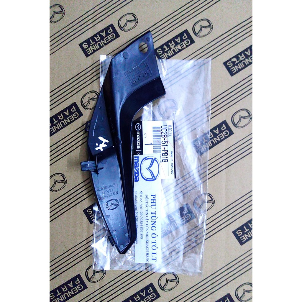 Ốp góc chân kính chắn gió Mazda BT50 bên phụ hàng chính hãng