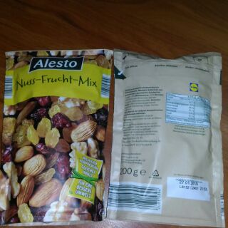 HẠT HOA QUẢ TỔNG HỢP SẤY KHÔ ALESTO - ĐỨC