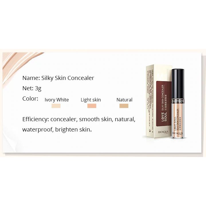 (hàng Mới Về) Kem Che Khuyết Điểm Bioaqua Bqy6521 - Hiệu Quả Cao | BigBuy360 - bigbuy360.vn