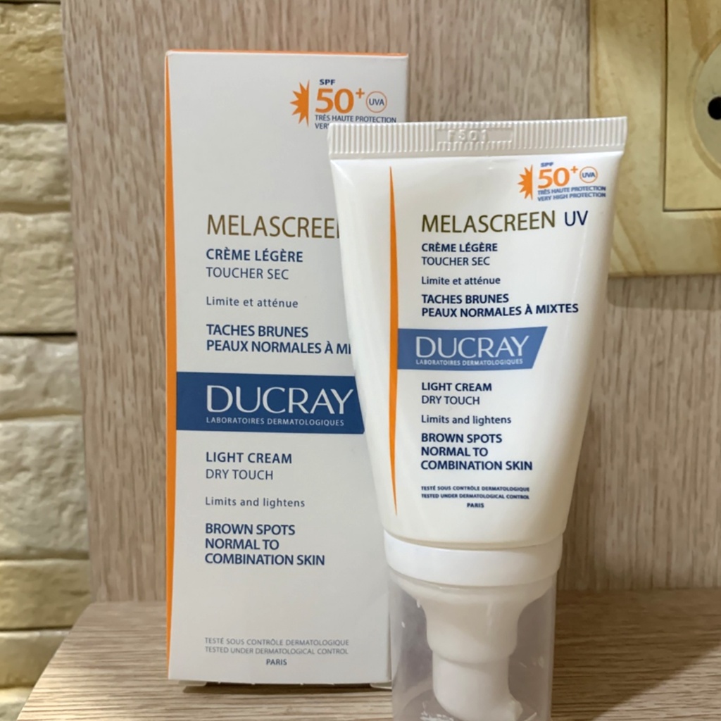 Kem Chống Nắng Chuyên Biệt Cho Da Bị Đốm Nâu Ducray Melascreen UV Light Cream SPF50+ 40ml