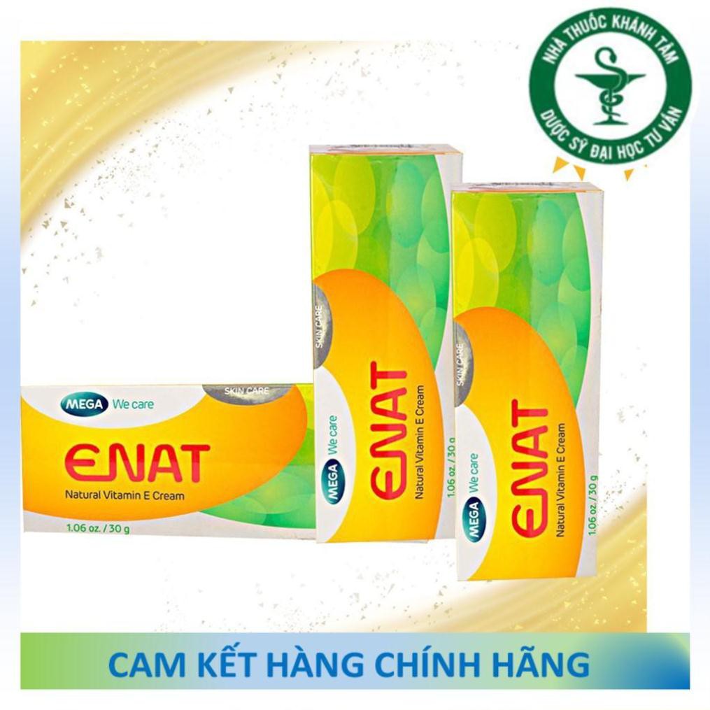 ! ! ENAT NATURAL VITAMIN E CREAM 30G - Kem dưỡng da, giữ ẩm