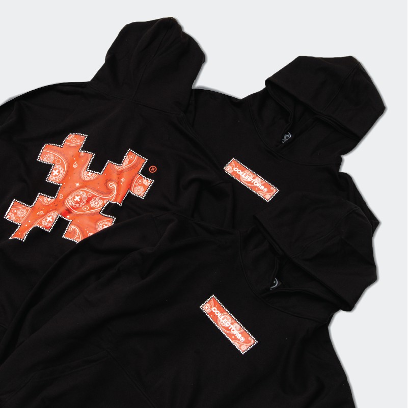 Áo hoodie Đen Collectors Palette Logo "Bandana" | BigBuy360 - bigbuy360.vn