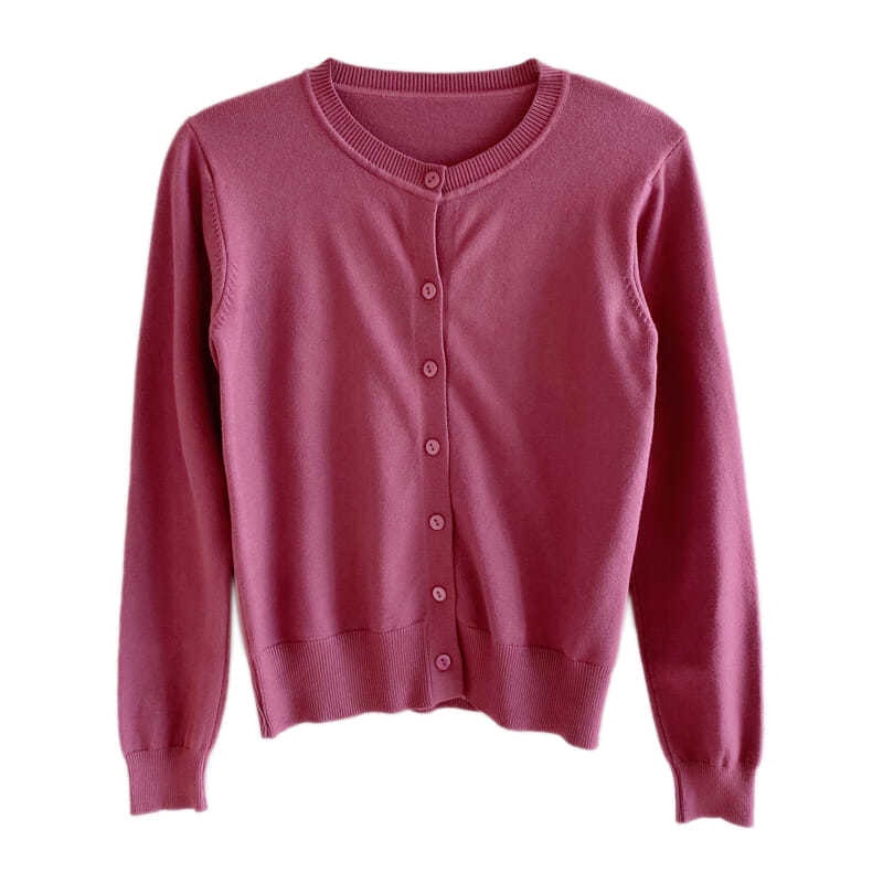 Áo khoác cardigan dệt kim tay dài thời trang mùa thu cho nữ