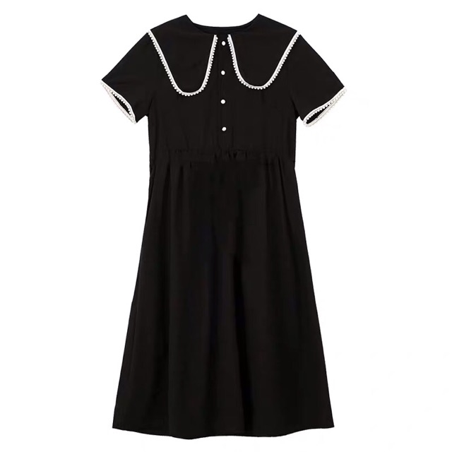 [Mã WAMT1505 giảm 10K đơn 0K] {Order bigsize,M-4Xl}Váy tiểu thư cổ đính hạt sang trọng | BigBuy360 - bigbuy360.vn