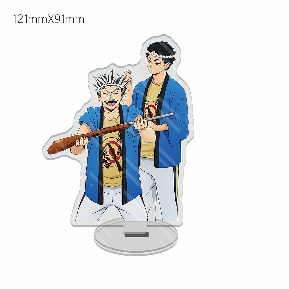 Mô hình nhân vật anime Haikyuu bằng acrylic dễ thương để bàn trang trí