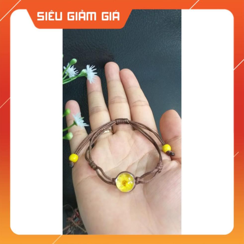 [siêu sale] VÒNG TAY HOA KHÔ NHẬT BẢN, VÒNG TAY HANDMADE, VÒNG TAY ĐẸP, RẺ,VÒNG ĐẸP,PHỤ KIỆN RẺ