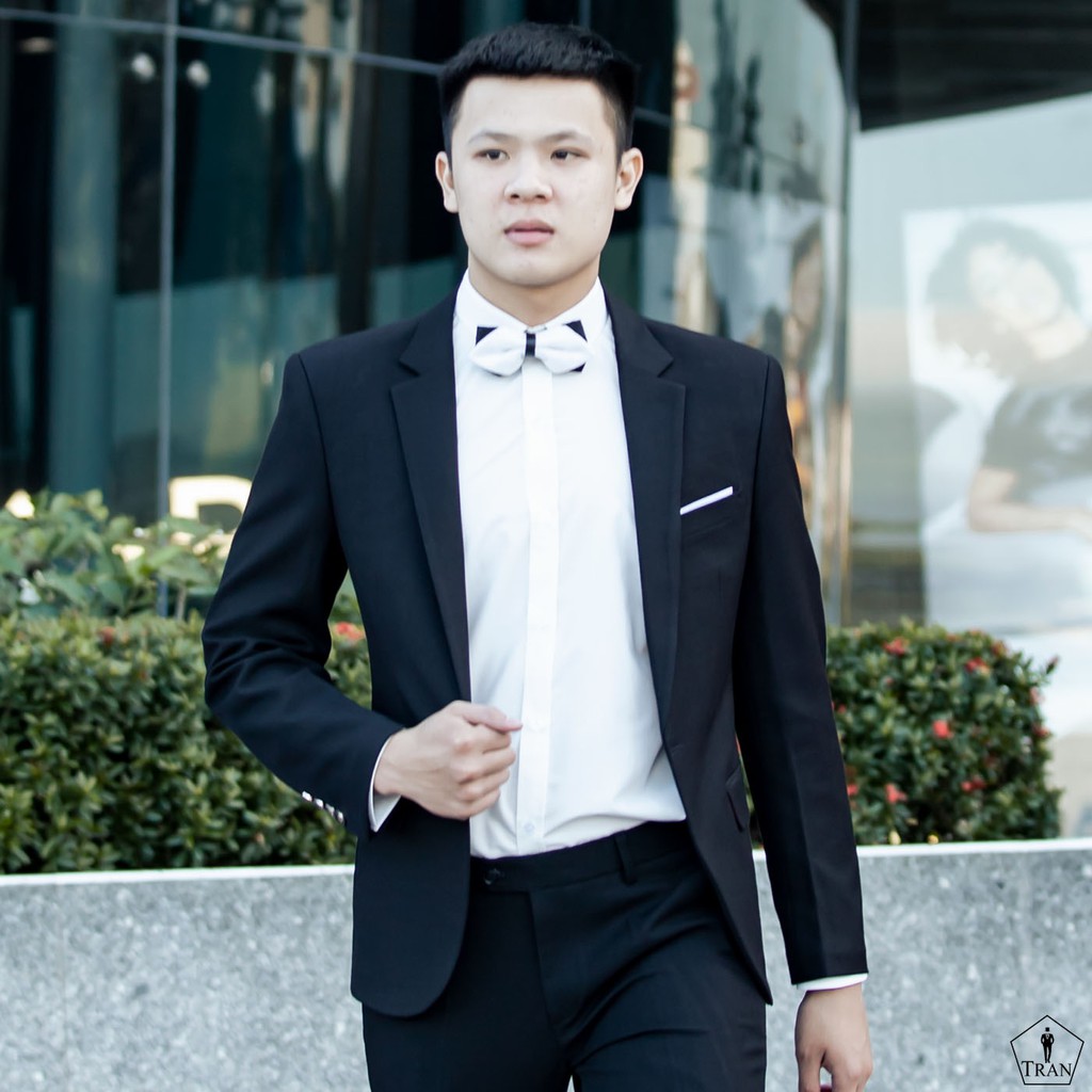 Veston Vest Cưới comple suit nam Hàn quốc