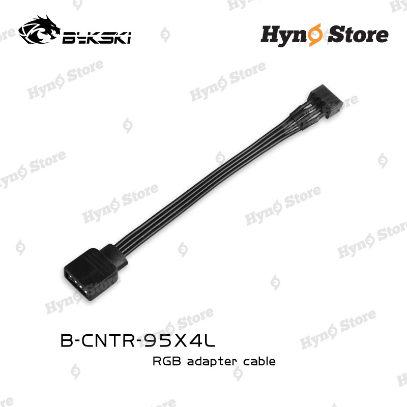 Dây cáp chuyển đổi LED RGB 12v Bykski sang RGB 12v sync main- Hyno Store