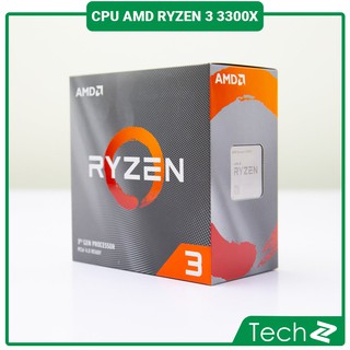 CPU AMD Ryzen 3 3300X (3.8GHz turbo up to 4.3GHz, 4 nhân 8 luồng , 16MB Cache, 65W) - Socket AMD AM4