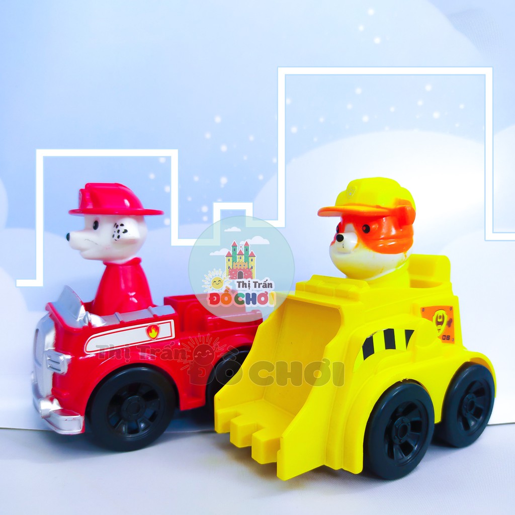 Bộ đồ chơi mô hình biệt đội chó cứu hộ Paw Patrol 6 nhân vật kèm 6 huy hiệu và tháp canh siêu ngầu cho bé 18668-41