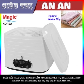 Máy sấy hoa quả MAGIC KOREA, máy chế biến thực phẩm khô Magic Korea(Model A73) làm mứt, hoa quả sấy, bò khô, tôm khô