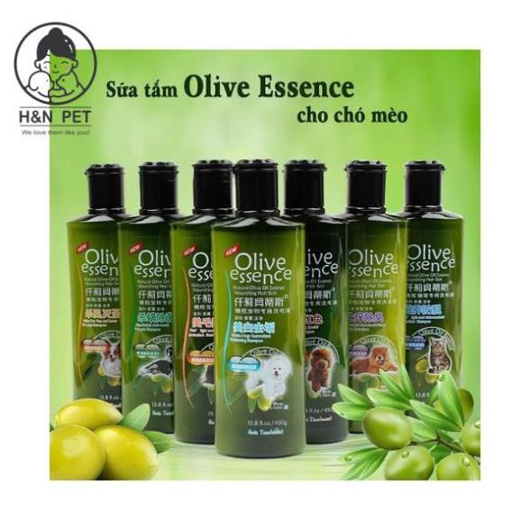 Sữa tắm chó mèo Olive Essence 450ml HN PET