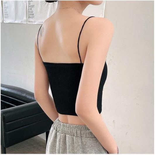 Áo 2 dây basic vintage siêu hot 2021 ( kèm video thật )
