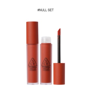 Son kem lì 3CE Soft Lip Lacquer Màu #NULL SET