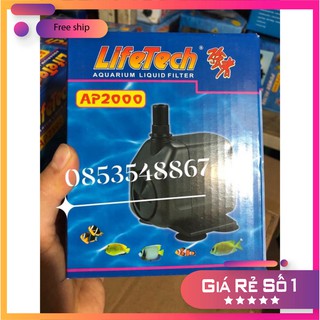 Rẻ Vô Địch] [Chính Hãng] Máy Bơm Hồ Cá Lifetech AP2000 (26W - 1300L/H - 1.5M)