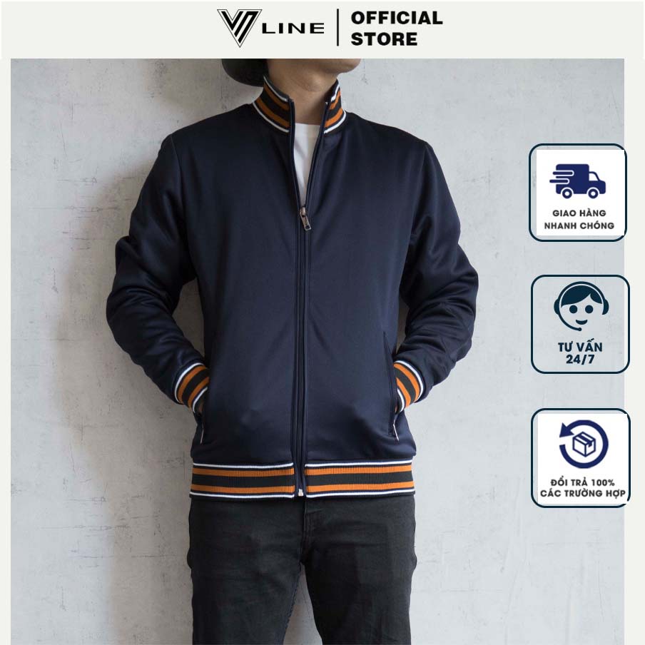 Áo khoác nỉ nam cổ cao khóa kéo basic thể thao Sonvnxk - AKNZR785