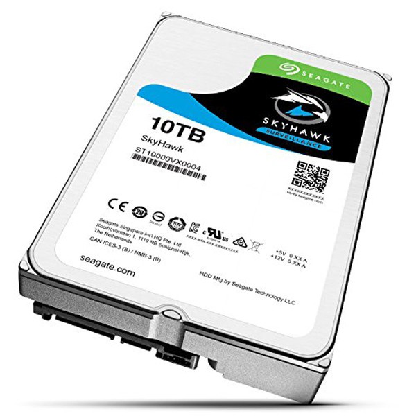 Ổ Cứng HDD Seagate SkyHawk 10TB/256 MB/3.5-ST10000VX0004