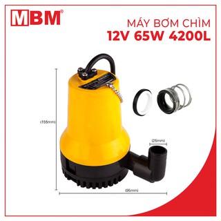 [SIÊU SALE]Máy bơm chìm mini 12V 65W 4200L - hỗ trợ kỹ thuật trọn đời