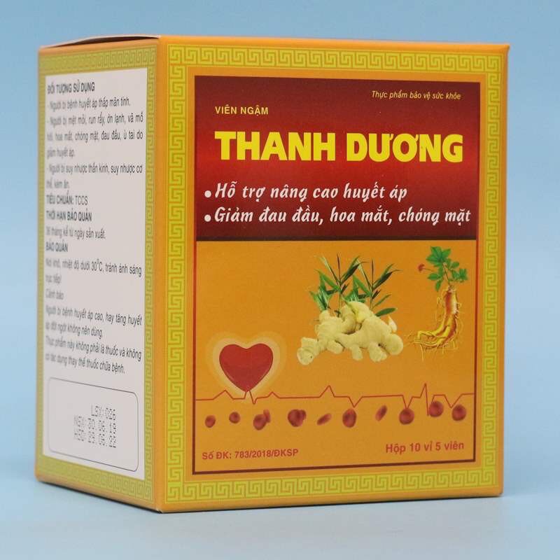 Viên ngậm Thanh Dương - Giảm ngay tình trạng tụt huyết áp