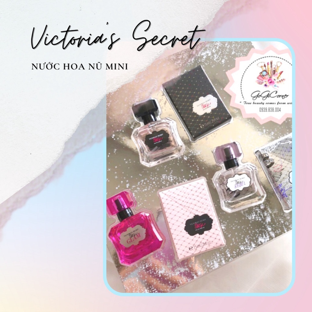 NƯỚC HOA NỮ VICTORIA’S SECRET MINI 7,5ML TÁCH SET