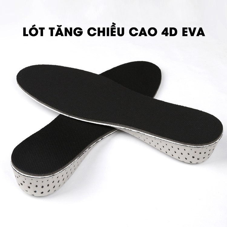 Lót giày tăng chiều cao bằng cao su, siêu êm ái cho nam nữ