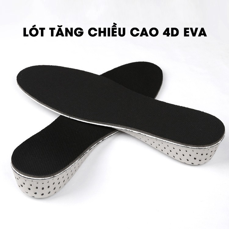 Lót giày tăng chiều cao mặt vải lưới mesh đế tổ ong thoáng khí, ngăn mùi hôi giày tăng tới 4cm và 3cm - GIá Sỉ