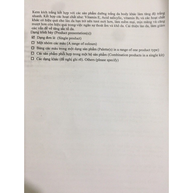 KÍCH TRẮNG VITAMIN B10 TÓC TIÊN