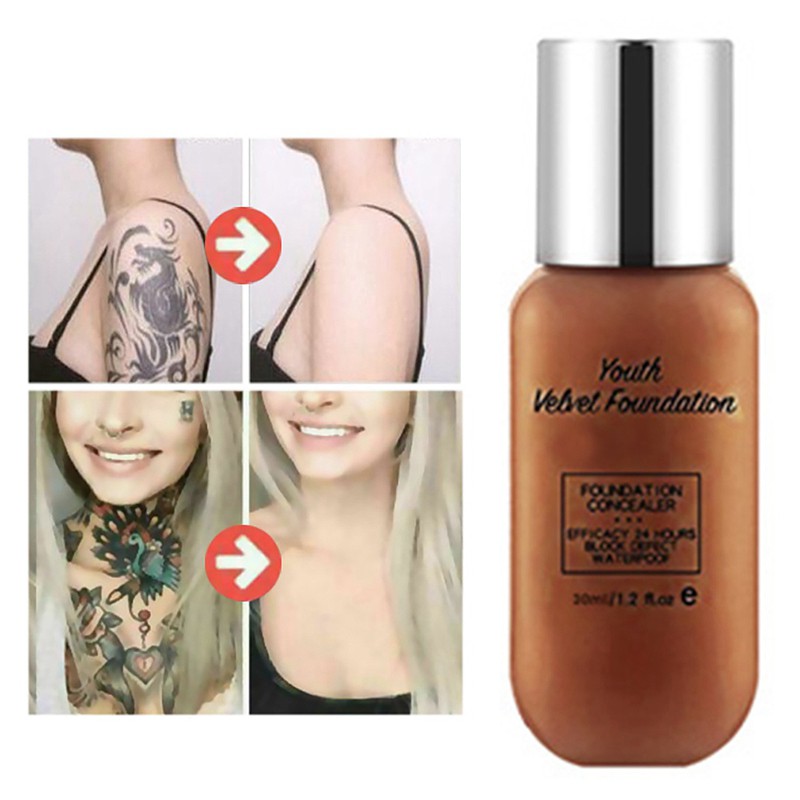 (Hàng Mới Về) 1 Kem Nền Che Khuyết Điểm Dạng Lỏng Dưỡng Ẩm Kiềm Dầu Làm Trắng Da 30ml | BigBuy360 - bigbuy360.vn