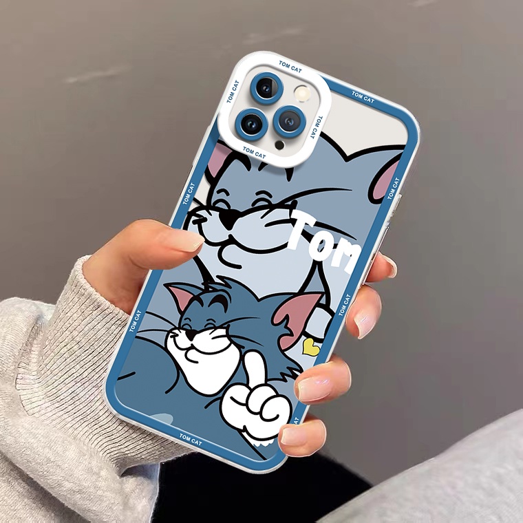Ốp Điện Thoại Silicon TPU Mềm Trong Suốt In Họa Tiết Dễ Thương Cho IPhone 14 12 13 6 6S 7 8 Plus X XS XR 11 Pro Max