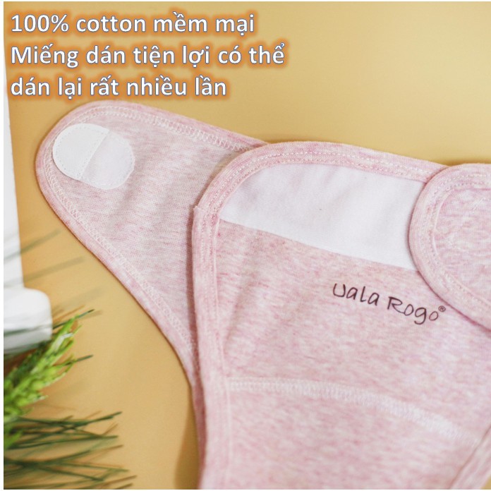 [Uala &amp; Rogo] Tã Đóng Bỉm Bé Sơ Sinh | Lẻ 1 Cái | Size Bé Sơ Sinh (3-5 kg)