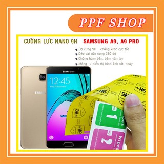 Kính cường lực dẻo nano 9H Samsung A9 2018, A9 Pro