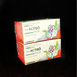 Trà Actiso Đà Lạt (Ladophar) - Giúp mát gan, thông mật, lợi tiểu