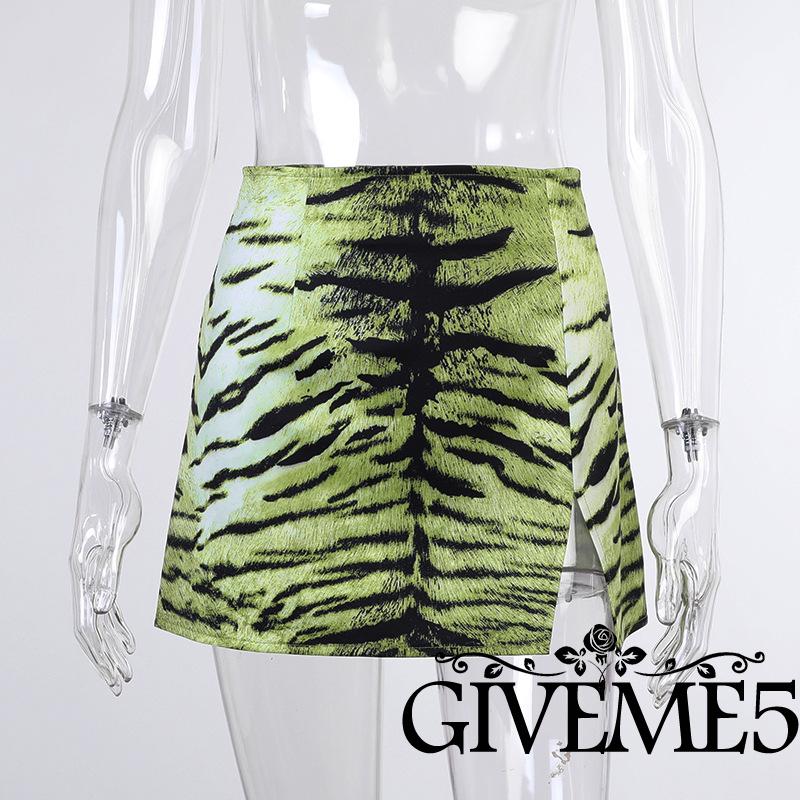 Chân Váy Chữ A Họa Tiết Sọc Thời Trang Quyến Rũ Cho Nữ