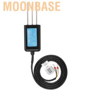 Moonbase Soil Moisture Sensor Humidity Temperature Electrical Conductivity Tester Meter RS485 Output