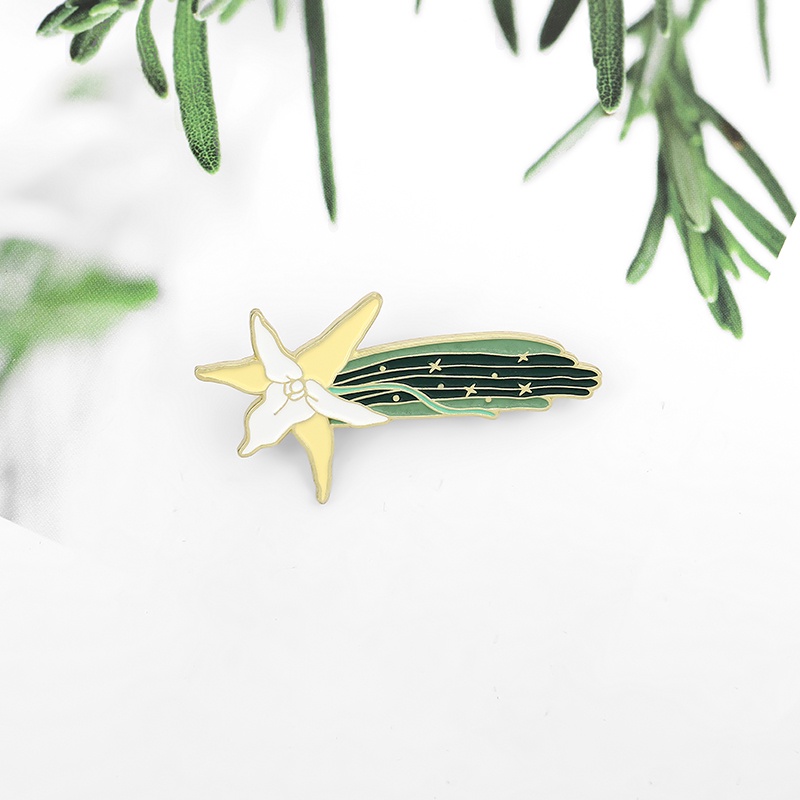 Ghim Cài Áo Hình Hành Tinh Phản Quang Độc Đáo