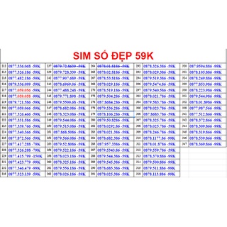 90G/th Sim 4G Vinaphone, [Miễn phí tháng đầu] Sim MAY ITel Gọi Vinaphone miễn phí