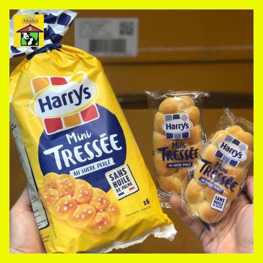 🥐 Bánh Mì Hoa Cúc Pháp Harrys Lớn 500g & Mini 210g Mẫu Mới - Hàng Date Luôn Mới