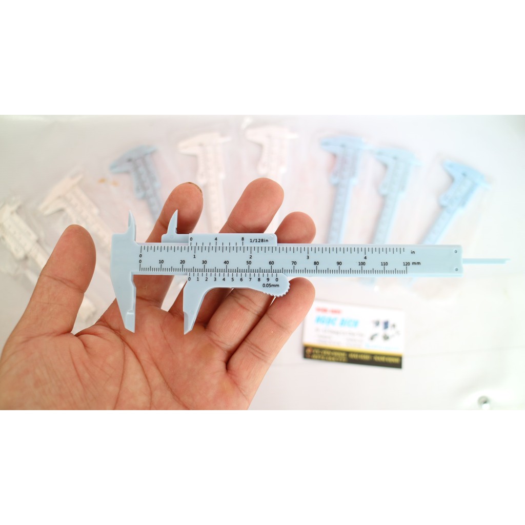 Thước Kẹp 120mm Bằng Nhựa Cao Cấp tiện dụng